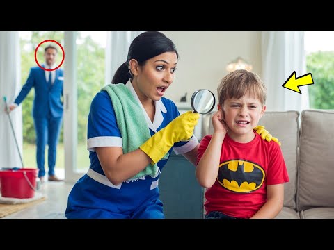 Видео: Глухой сын миллионера просил помощи, но только уборщица поняла его сигнал!