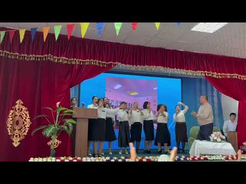 Видео: Мәмбет ағайды зейнеткерлікке шығарып салу кеші, "Жалынды жастар"