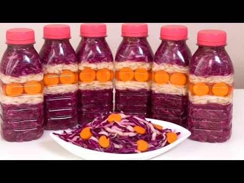 Видео: Сохраняет свежесть 2 года. Белокочанная капуста. Если у вас дома есть ПЭТ-бутылки. Не нужно готовить