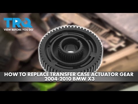 Видео: Как заменить шестерню привода раздаточной коробки на BMW X3 2004-2010 годов