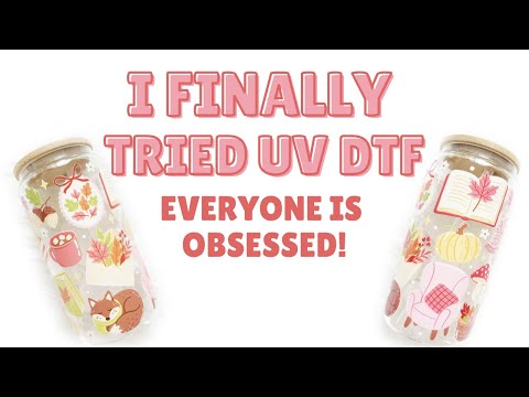 Видео: Вы не готовы к UV DTF… Это затягивает 😱 Теперь я знаю, почему все так одержимы
