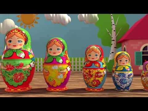 Видео: Мультфильм "Матрешки"