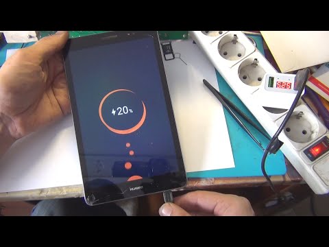 Видео: Ремонт планшета Huawei MediaPad T3 8.0 (KOB-L09), внедрение контроллера заряда аккумулятора.
