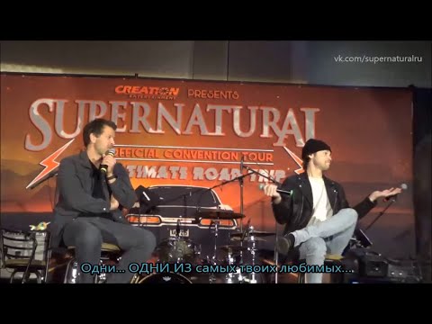 Видео: Миша Коллинз и Алекс Кэлверт - "Одни из..." - Кон в Денвере 2021 (рус.суб.)