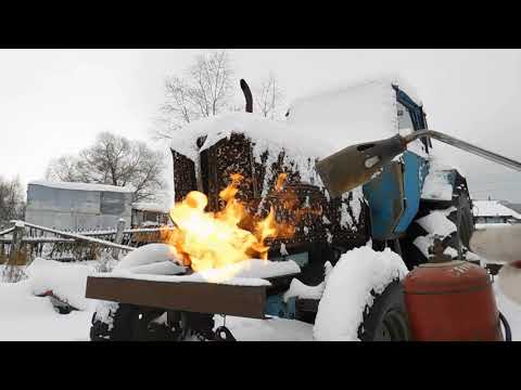 Видео: Запуск дизеля МТЗ-80 В МОРОЗ! Что с ДТ-75!?