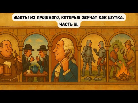 Видео: Факты из прошлого, которые звучат как шутка. Часть III.