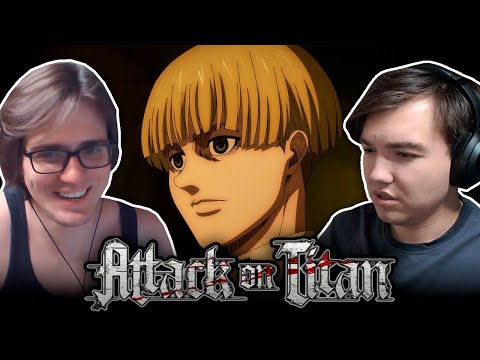Видео: ДОБРОВОЛЬЦЫ👱‍♀️ Атака Титанов | 4 Сезон 9-10 Серия | Реакция