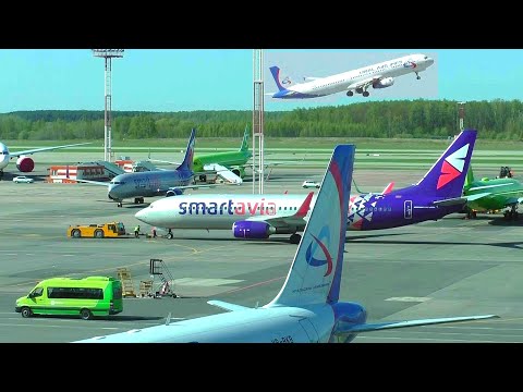 Видео: Аэропорт Домодедово. Перрон и ВПП.