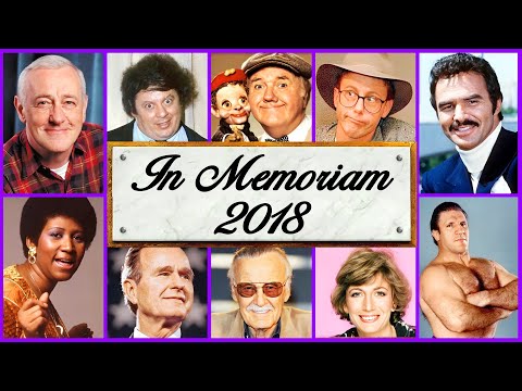 Видео: Памяти 2018: Знаменитые лица, которых мы потеряли в 2018 году | Legacy Memoriam