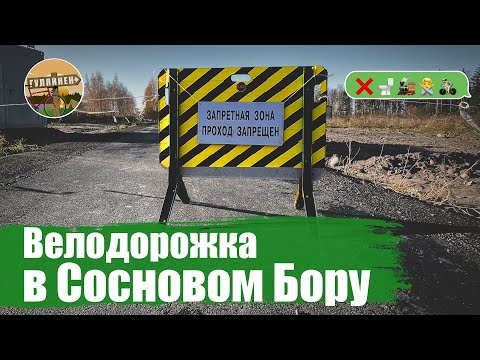 Видео: Велодорожка в Сосновом Бору | ВЕЛОБЛОГ | ГУЛЯЙНЕН