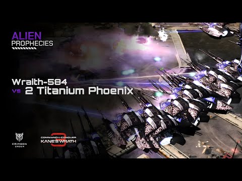 Видео: Гнев Кейна [мод Alien Prophecies] — Wraith-584 против 2 Titanium Phoenix Brutal AI