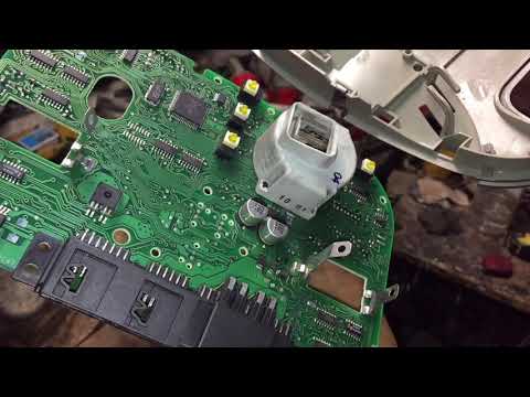 Видео: Борьба за тишину в салоне и почти фиаско, Mercedes-Benz W220 S320cdi датчик температуры салона.