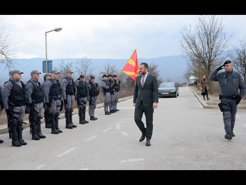 Видео: Тошковски во посета на Единицата за интервентна полиција при СВР Скопје