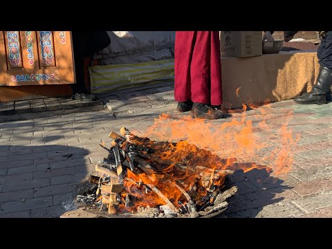 Видео: Прощание в Туве с матерью вице- спикера Госдумы Ш.В.Кара-оола  ветераном, учителем Анай Балчыровной