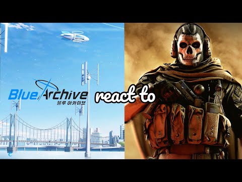 Видео: Реакция Blue Archive на «Призрака» (сенсея) из COD MW, 2 | Gacha Club | Часть 1/1 (без авторских ...