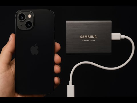 Видео: SSD для iPhone: Samsung T9 vs Hagibis MC100 Pro и как подключить SSD и микрофон одновременно