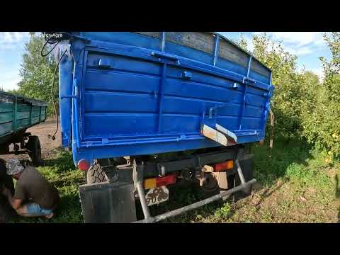 Видео: Відкривний задній борт на причеп Зіл та НОВЕ придбання 2ПТС4