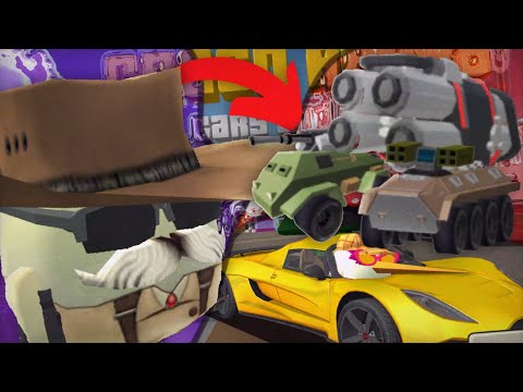 Видео: 😱Купил ВЕСЬ Магазин в ПЕРВОЙ Игре РАЗРАБОТЧИКА ЧИКЕН ГАН! **Crash Arena: Cars and Guns**
