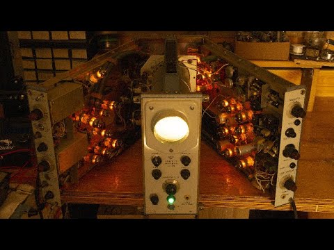 Видео: Ламповый осциллограф С1-34