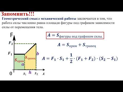 Видео: Механическая работа и энергия