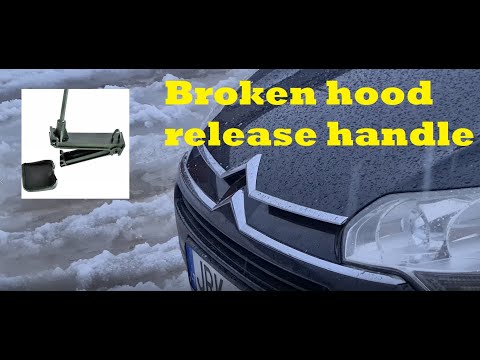 Видео: Не очень повезло с заменой ручки открывания капота и троса.