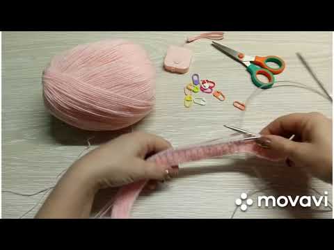 Видео: Детский жакет спицами.Мастер класс.