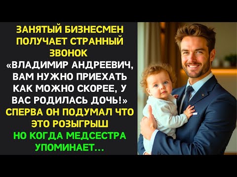 Видео: Бизнесмен получил звонок о рождении его дочери, о которой он не знал и это переворачивает его жизнь