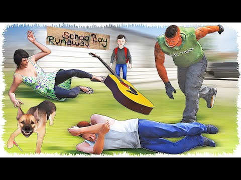 Видео: Джонни Скулбойдың жауыз ата-анасын ұрып тастады (GTA V)