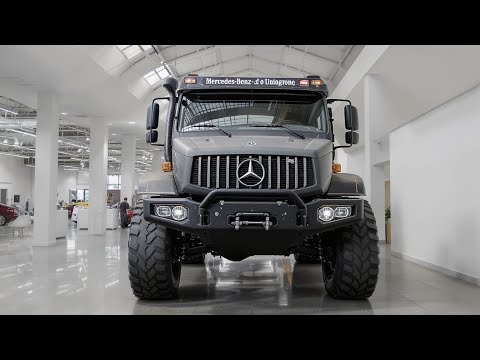 Видео: Обзор Mercedes-Benz Unimog U 140 2026 года | Экстремальный внедорожный зверь, характеристики, про...