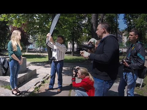 Видео: Съёмка с отражателем