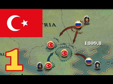 Видео: The Danube Defence. Османская кампания - #1. European war 6