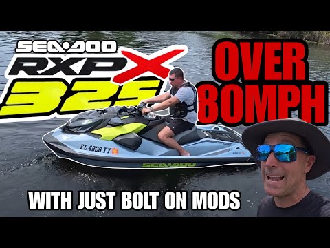 Видео: Более 80 миль в час с только доработками Bolt-on на Sea-Doo RXP-X 325 2024 года выпуска