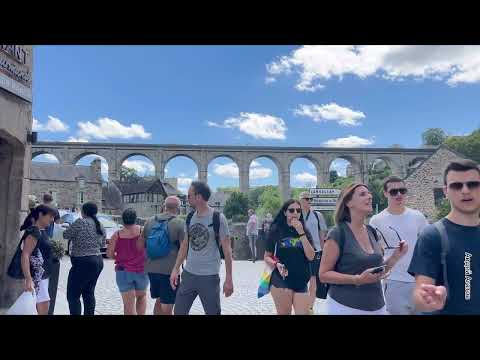 Видео: СКАЗОЧНЫЙ СРЕДНЕВЕКОВЫЙ ГОРОД ДИНАН, ФРАНЦИЯ