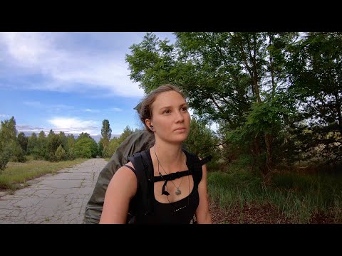 Видео: Одиночный поход в Припять. Дорога домой. Девчонка в ЧЗО. Bushcraft. Часть 5.