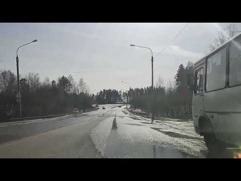 Видео: Экзаменационный маршрут. Томск 2025 март. +79528033167 Инструктор
