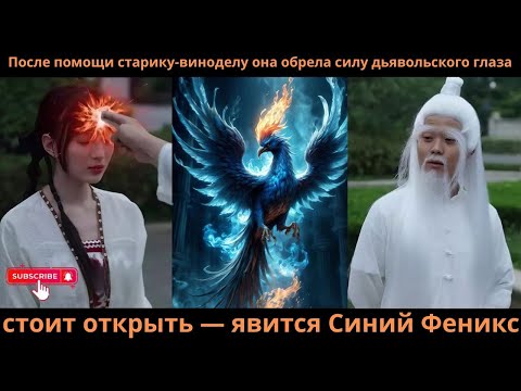 Видео: После помощи старику-виноделу она обрела силу дьявольского глаза: стоит открыть явится Синий Феникс