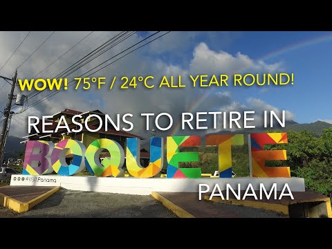 Видео: Лучшее место для выхода на пенсию: почему вам стоит выйти на пенсию в Бокете, Панама