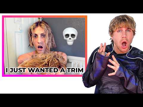 Видео: Парикмахер отреагировал на ужасную ошибку в самостоятельной укладке слоев