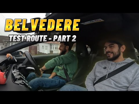 Видео: Маршрут экзамена по вождению — Экзаменационный центр Belvedere | Автошкола Passman