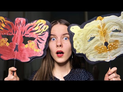 Видео: Як зробити МАСКУ з клякси👻 DIY до Хелловіну