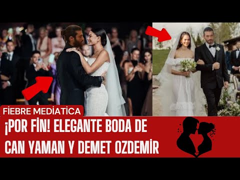 Видео: Наконец-то шикарная свадьба Джана Ямана и Демет Оздемир.