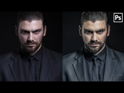 Видео: РЕТУШЬ МУЖСКОГО ПОРТРЕТА 😎