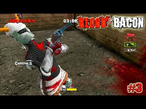 Видео: Blood and Bacon прохождение РЫЦАРЬ - УБИЙЦА (3 серия)