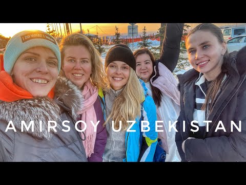 Видео: Uzbekistan AMIRSOY. Проехали 100 км от Ташкента и попали на ГОРНОЛЫЖНЫЙ курорт. ENG SUB