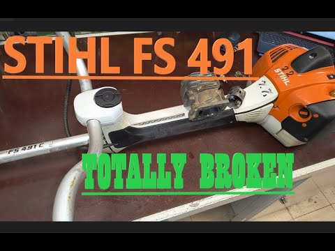 Видео: STIHL FS 491 c-em.ЩИЛ фс 491 с-ем