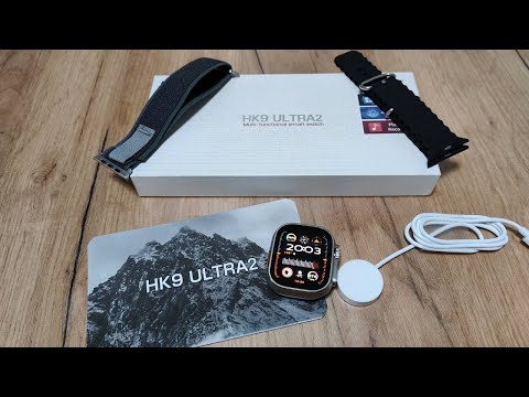 Видео: Обзор на смарт часы HK9 Ultra 2 / Smart Watch hk 9 ultra 2