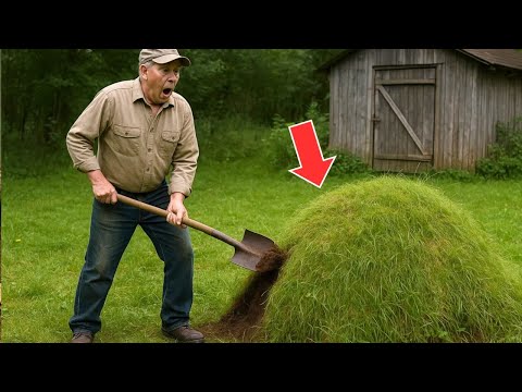 Видео: 10 лет он игнорировал странный холм возле сарая, а когда выкопал его, сразу же вызвал полицию