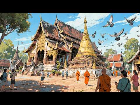 Видео: Чиангмай, Таиланд🇹🇭 Самый расслабляющий город в Азии? (4K HDR)