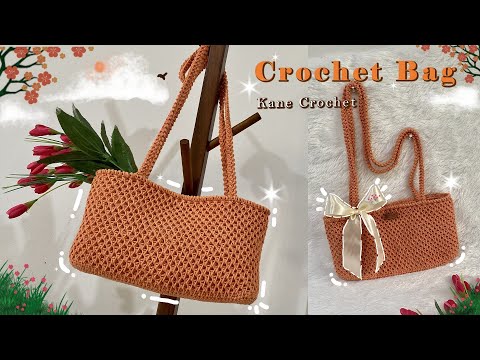 Видео: Вязаная крючком сумка 🐝 Как связать крючком сумку через плечо 🥰 Вязание крючком сотами