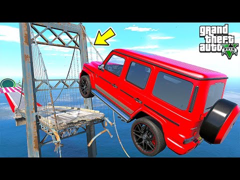 Видео: ПЕРЕПРЫГНУЛ РАЗРУШЕННЫЙ МОСТ на ГИГАНТСКОМ ГЕЛИКЕ в ГТА 5 МОДЫ - ЭКСПЕРИМЕНТЫ в GTA 5